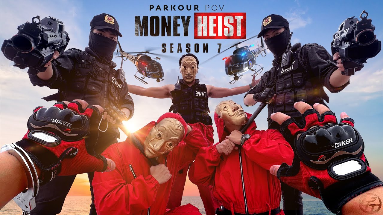 Паркур MONEY HEIST Сезон 7