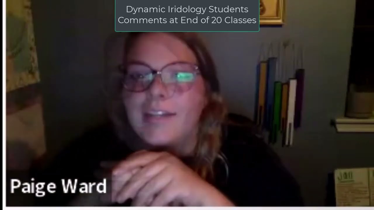 Learn iridology - what  two of my students said