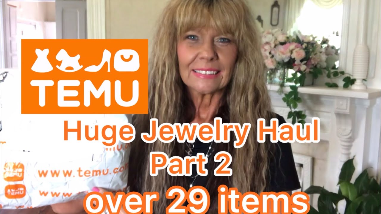 Huge Temu Jewelry Haul! Must-see Fun & Crazy Earrings, Necklaces under $3