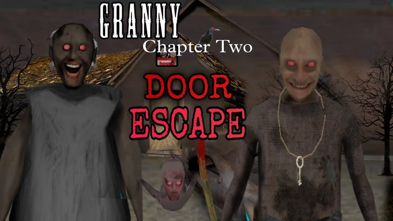 Granny chapter 2 🤨 door escape 👍girni chapter 2 granny ke Ghar Se skip @thegiroldgaming 