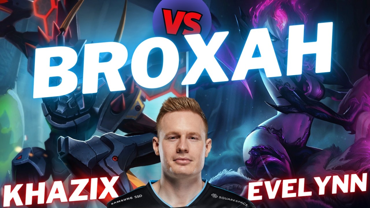 BROXAH | KHAZIX VS EVELYNN | JNG GAMEPLAY | Patch 16.3 / Season 16 | #LeagueofLegends