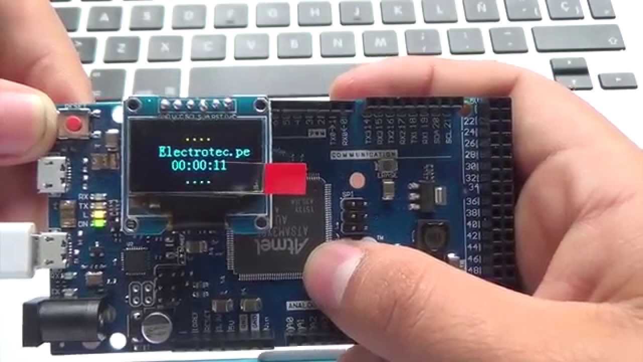 Arduino UNO vs Arduino DUE usando una pantalla OLED