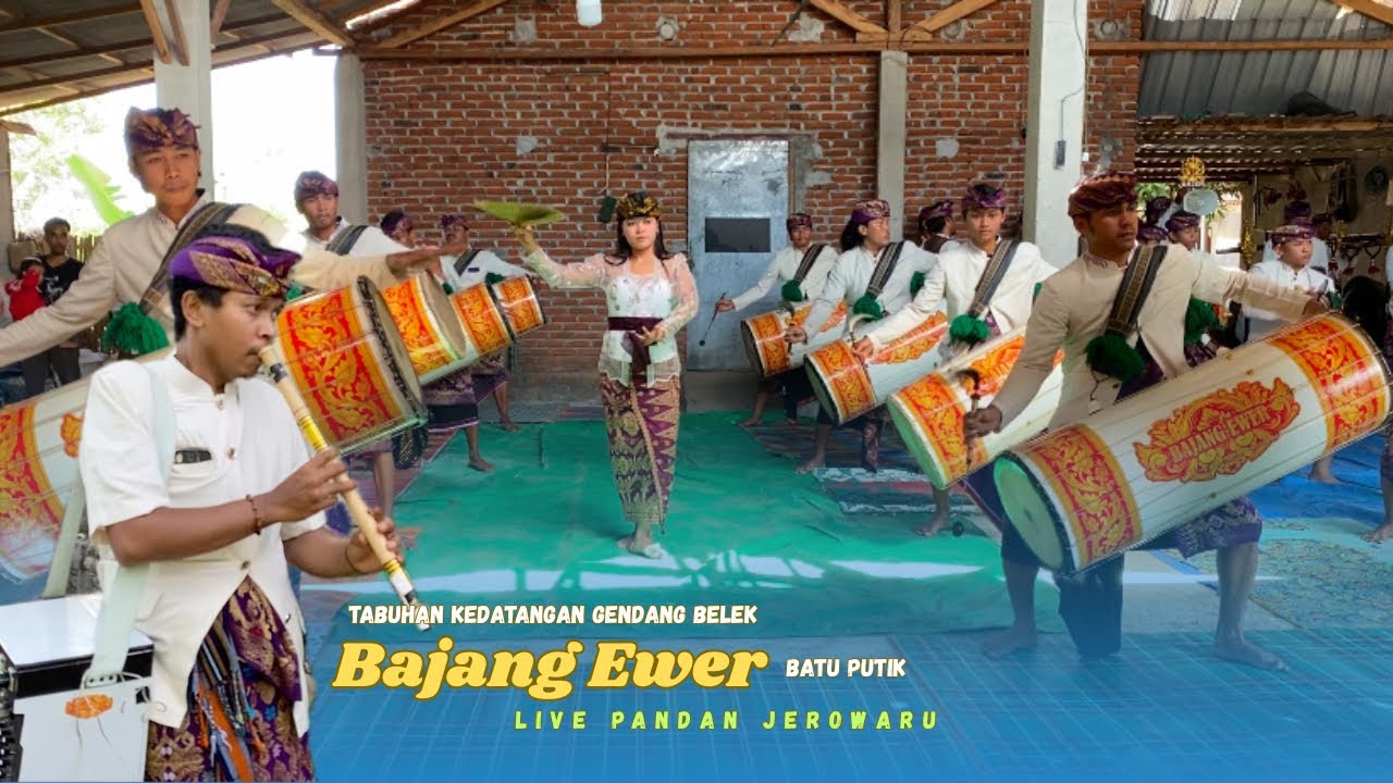 TERBARU.‼️ TABUH PEMBUKA GENDANG BELEK BAJANG EWER BATU PUTIK BARENG JANGGER BARUNYA DI PANDAN
