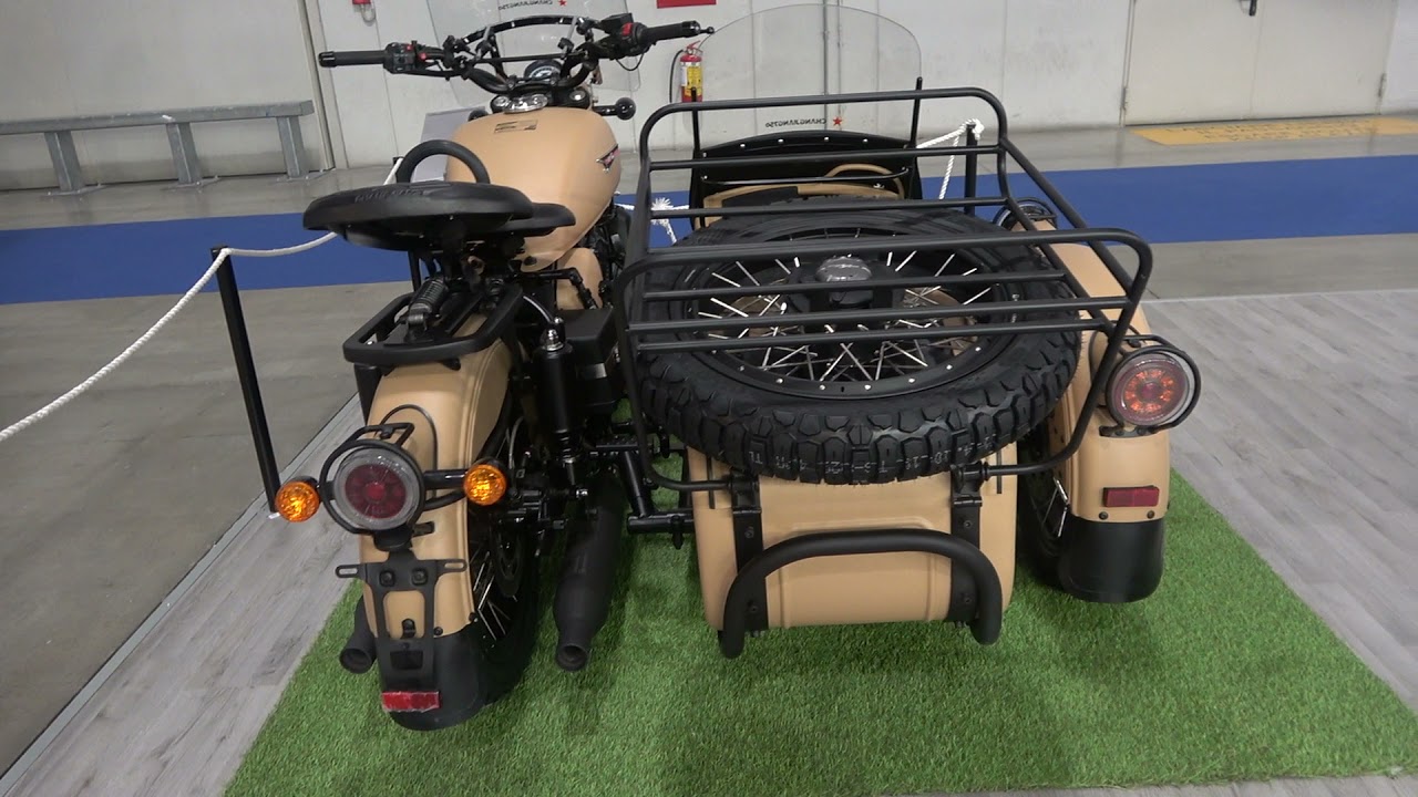 The new 2022 CHANGJIANG KIT Adventure Bike with Side car
