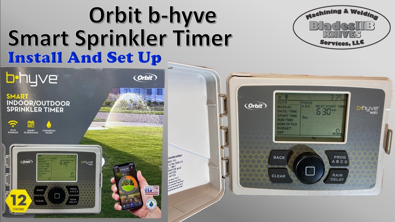 Установка и настройка таймера интеллектуального полива Orbit b-hyve
