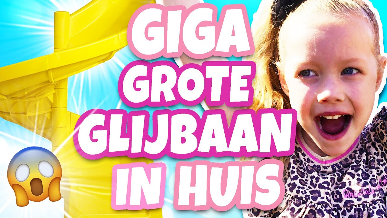 GIGA GLIJBAAN IN HUIS !! 🤩😱