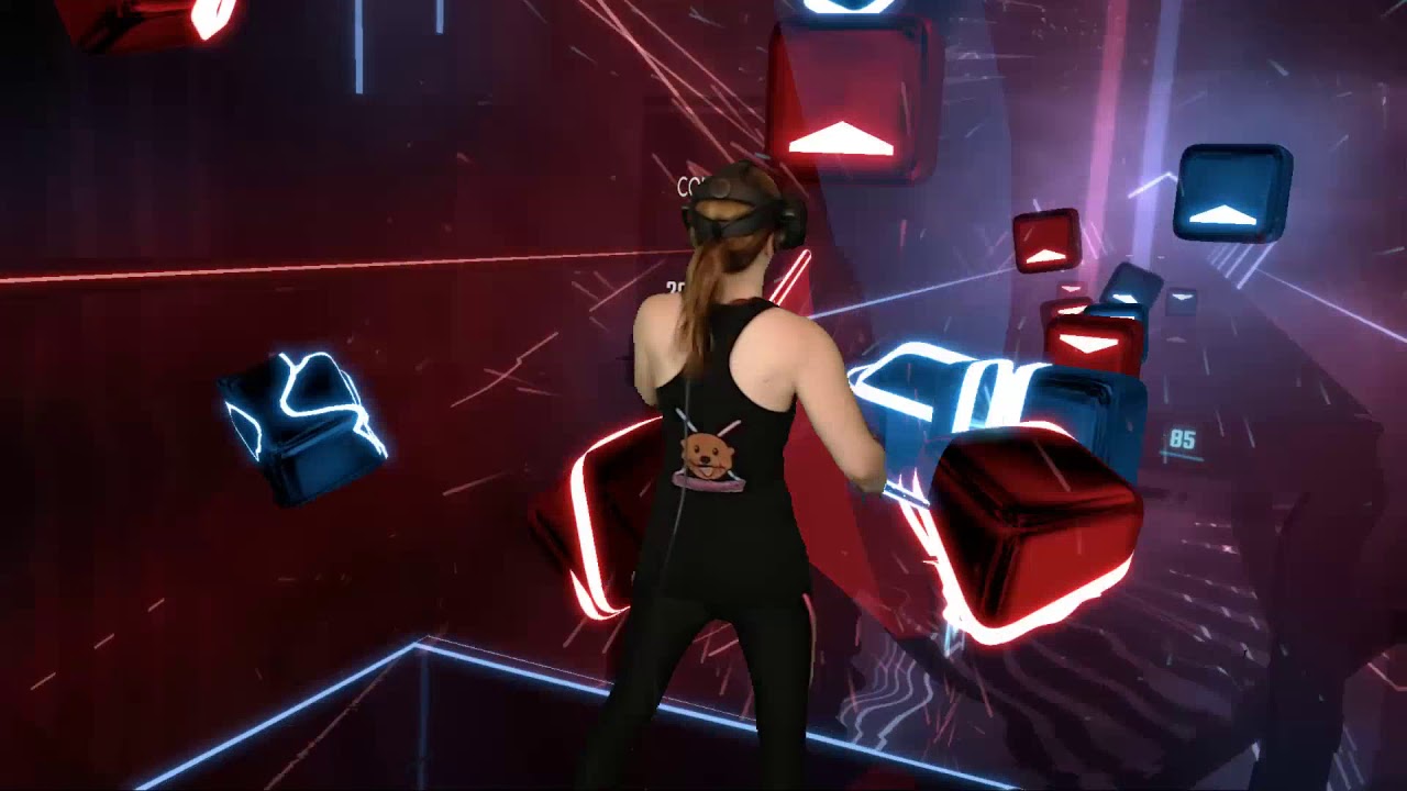 Beat Saber || Overkill by RIOT (Expert+) || Mixed Reality
