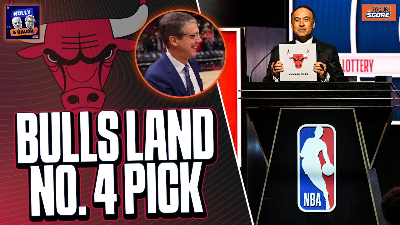 WHAT IT MEANS: K.C. Johnson reacts to Bulls securing No. 4 pick in 2026 NBA Draft | Mully & Haugh