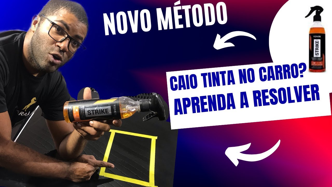 COMO TIRAR PULVERIZAÇÃO DE TINTA DO CARRO | (método fácil é seguro)