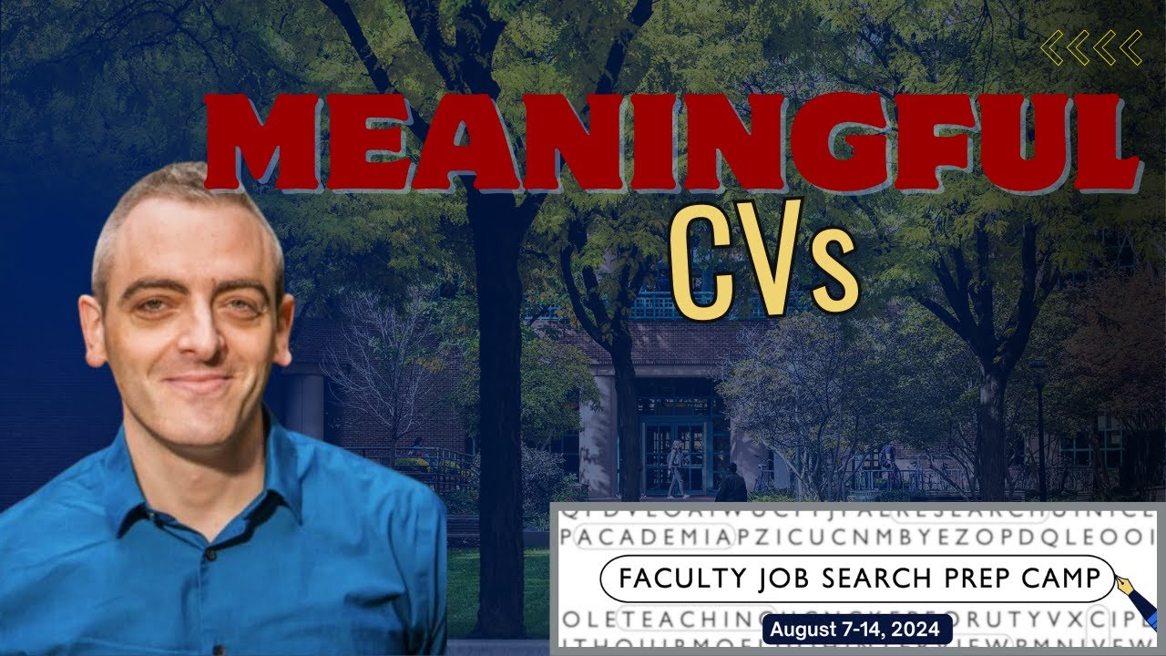Creating A Meaningful CV