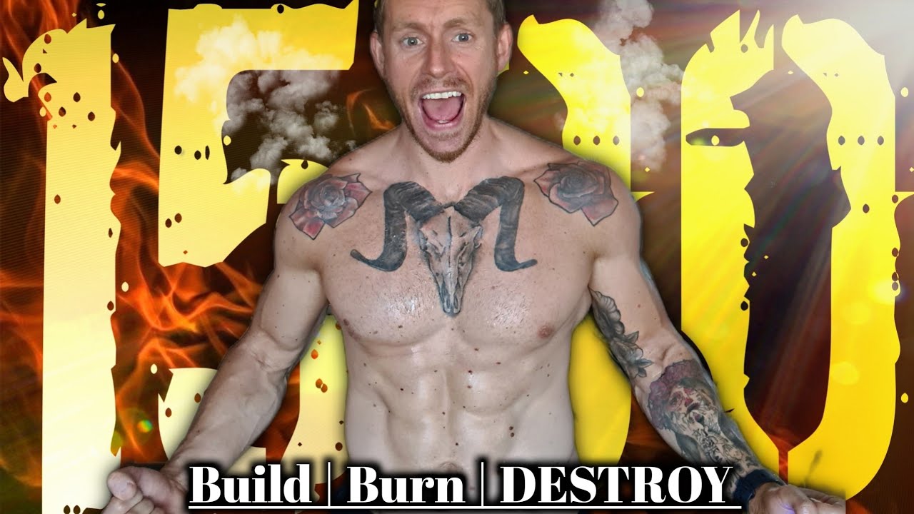 1500 CALORIE HIIT Workout | EXTREME FAT Burn