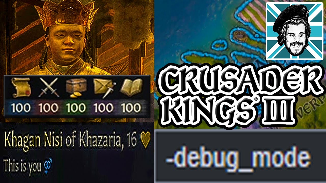 Crusader Kings 3 ЧИТ-КОМАНДЫ! КОНСОЛЬНЫЕ КОМАНДЫ! РЕЖИМ ОТЛАДКИ!