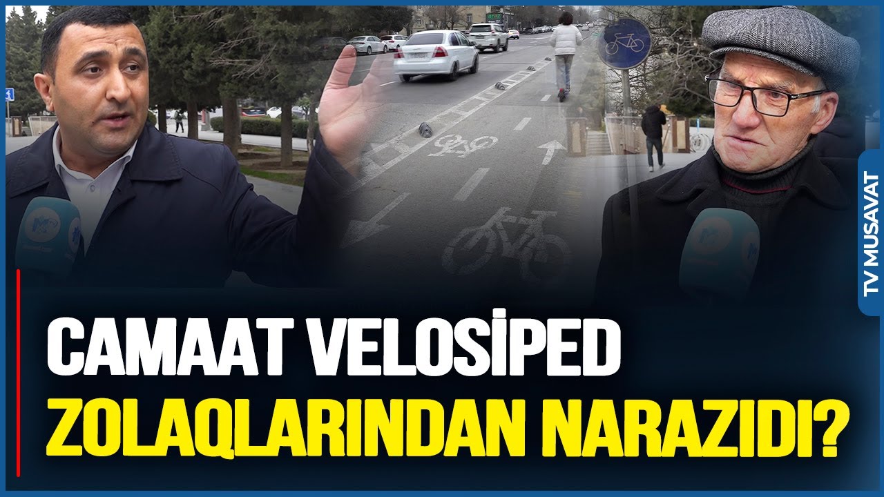 Velosiped zolaqları şəhəri xilas edir, yoxsa yolları iflic? - İLGİNC CAVABLAR