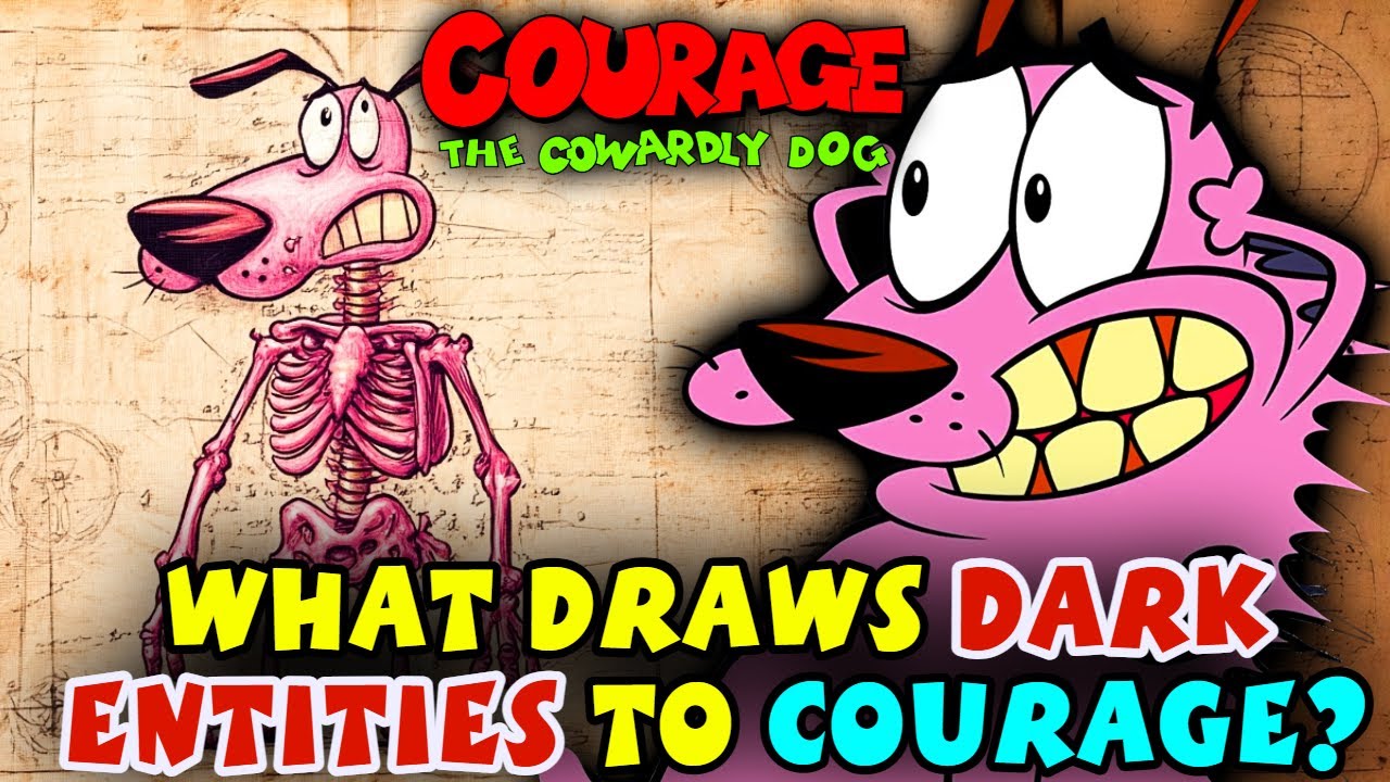 Anatomy Of Courage The Cowardly Dog Explored  - Are The Monsters Real Or In Courage&rsquo;s Head?