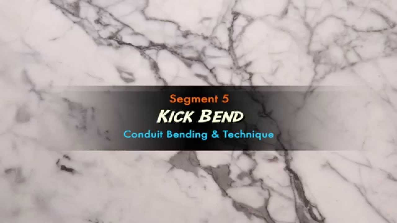 Industrial Maintenance Made Easy with Mario Bringetto - Segment 5 - Kick Bend