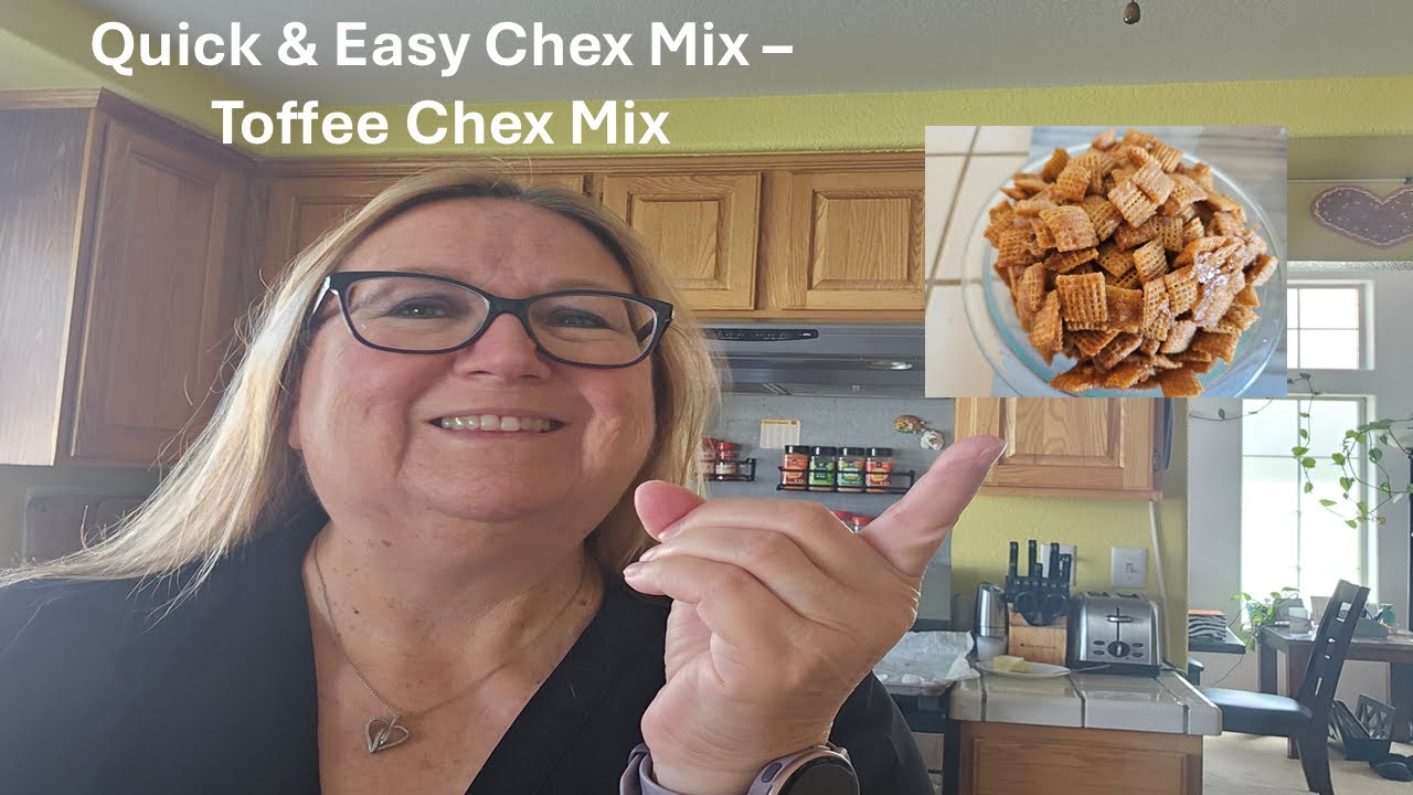 Toffee Chex Mix