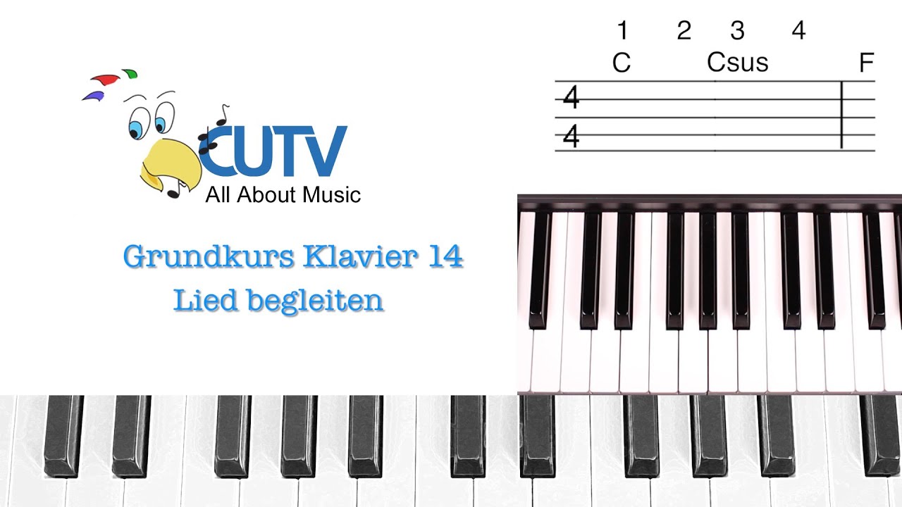 Lied begleiten Grundkurs Klavier