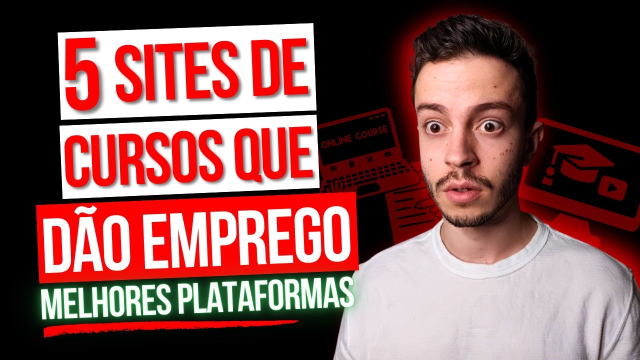5 PLATAFORMAS DE CURSOS ONLINE GRATUITOS COM CERTIFICADO GRATIS (EMPREGO 2026)