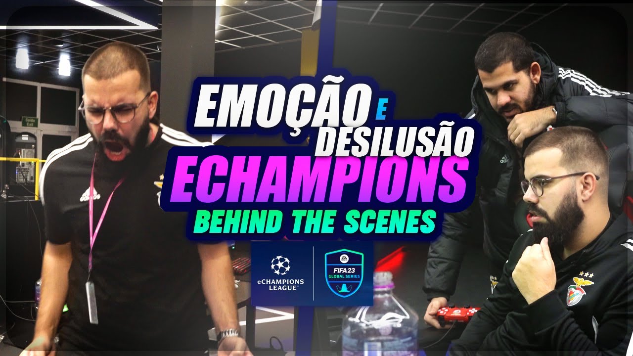 EMOÇÕES FORTES NUM TORNEIO INTERNACIONAL. ECHAMPIONS LEAGUE BACKSTAGE.