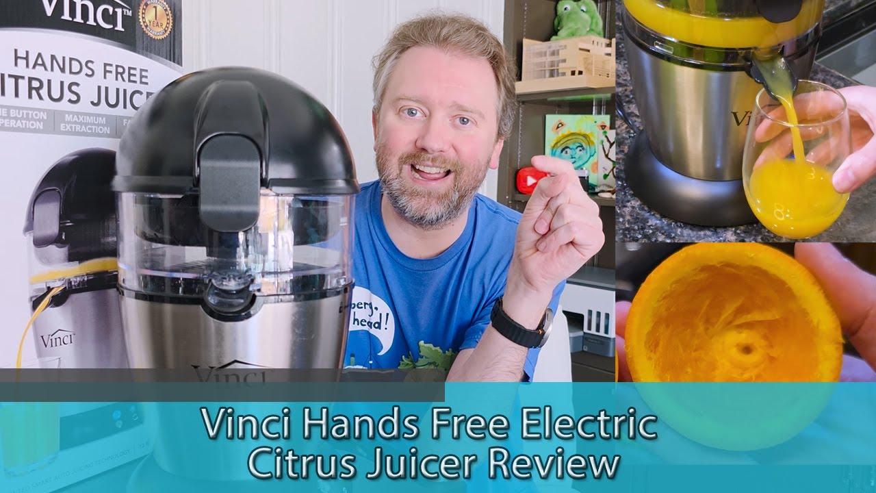 🔥 Vinci Hands-Free Electric Citrus Juicer Review &ndash; Is It the Best Juicer for You? 🍊🍋