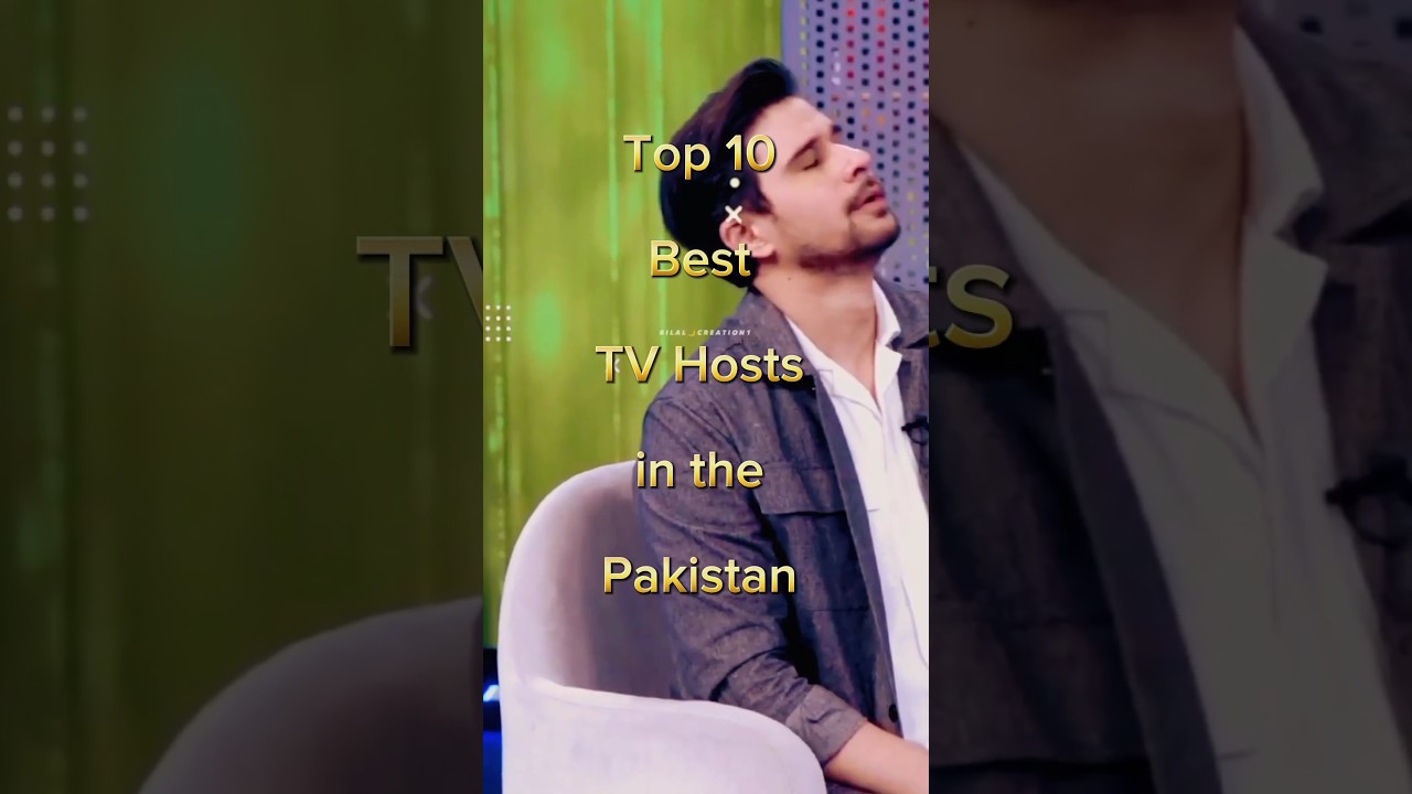 Top 10 Best TV Host in the Pakistan 🇵🇰#trending #shortsfeed #shorts #viralvideo #shortsviral