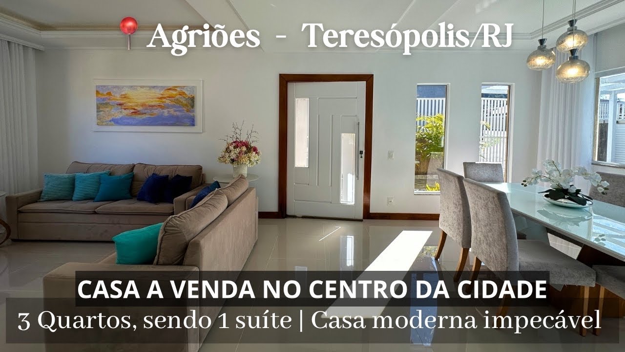 CA0959 | 850MIL - CASA 3 QUARTOS MODERNA EM AGRIÕES ! Oportunidade ✨🏡