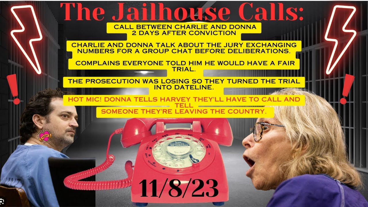 BUSTED! HOT MIC At The End -Donna Admits They're Fleeing! #charlieadelson No Audio After 1:04