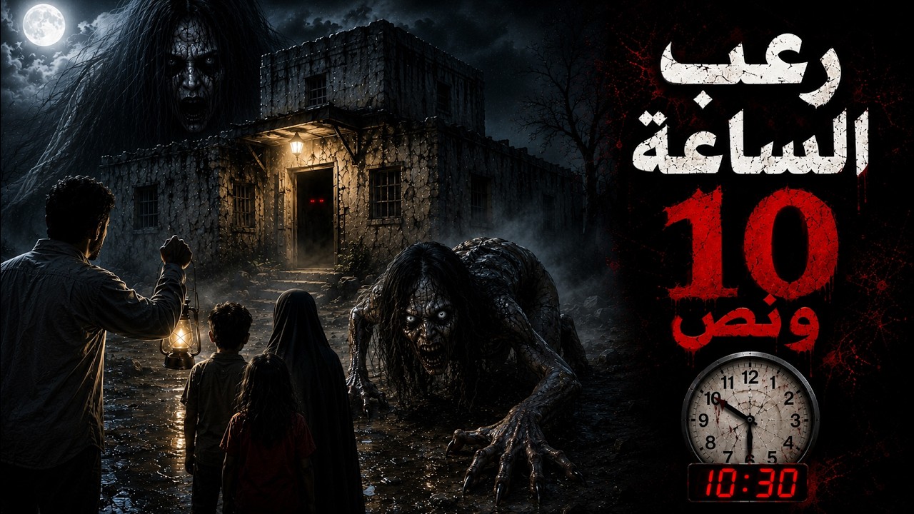رعب البيت المسكون ! سر الساعة 10:30 وتهديد عائلة الجن لـ عبدالله!