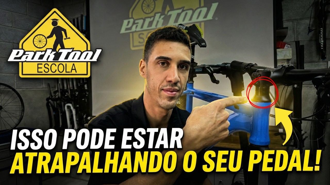 Como resolver FOLGA na CAIXA DE DIREÇÃO da bike | Escola Park Tool