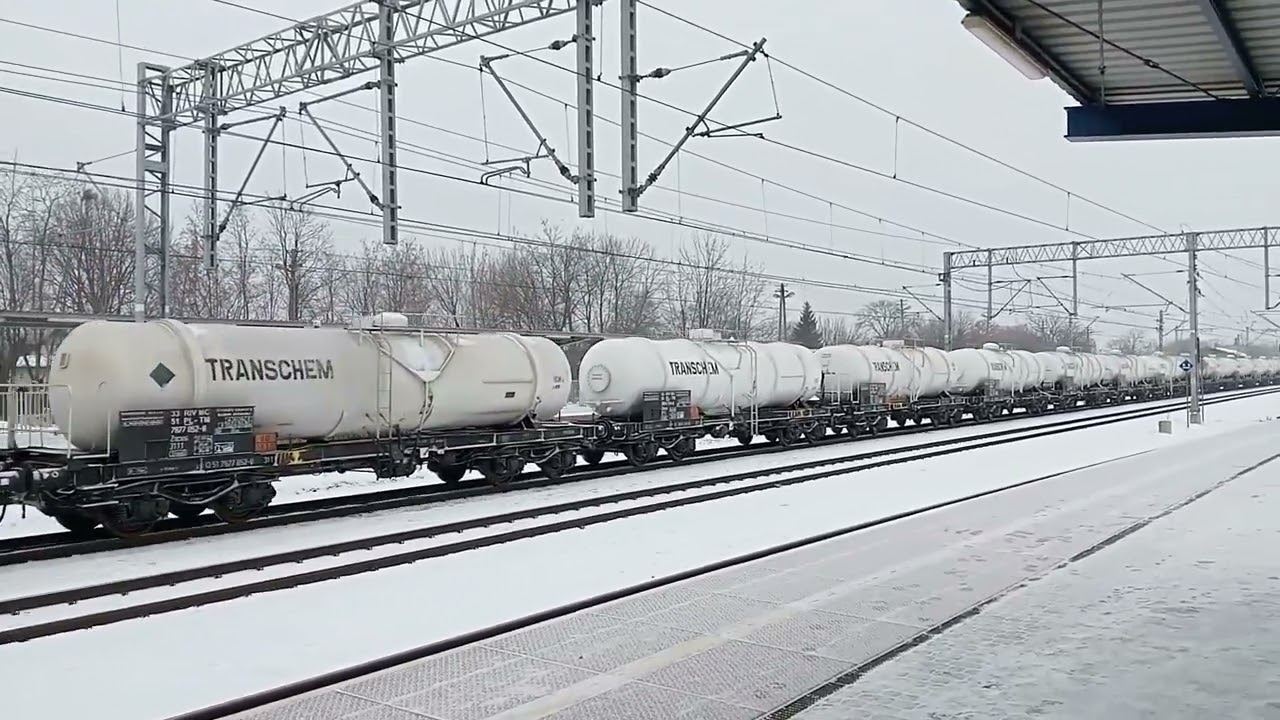 Rogatek, Olimpiada, Koziołek, Traxx LTE, ES LTG i inne pociągi na stacji Skierniewice 24.1.2026