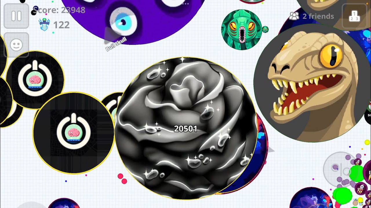 LEGENDS NEVER DIE🫵🏻 (AGAR.IO MOBILE)