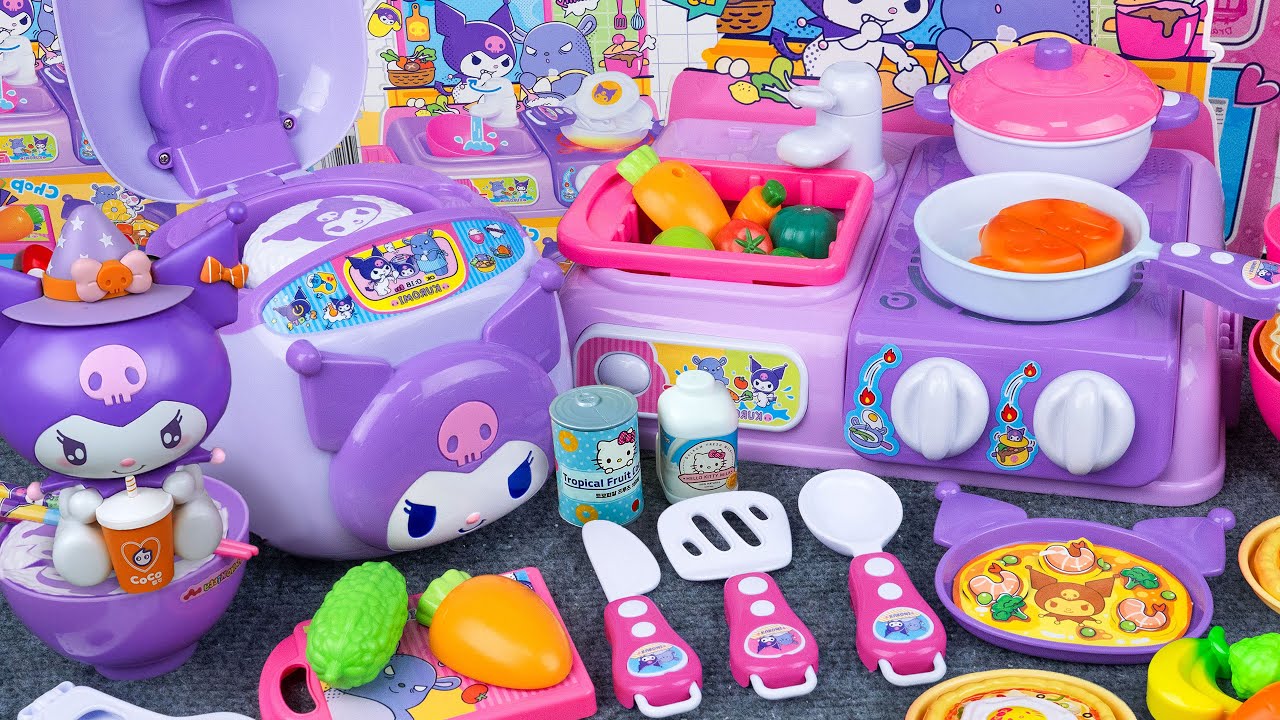 60 Minutes Ultimate Minnie Cooking Toys Playset, Unboxing Kuromi Kitchen Set Collection |Tina Review