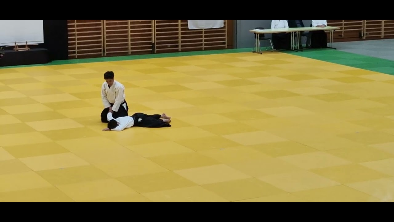 Mitsuteru Ueshiba Dojo-cho Embu - Neuchatel, Switzerland 2025