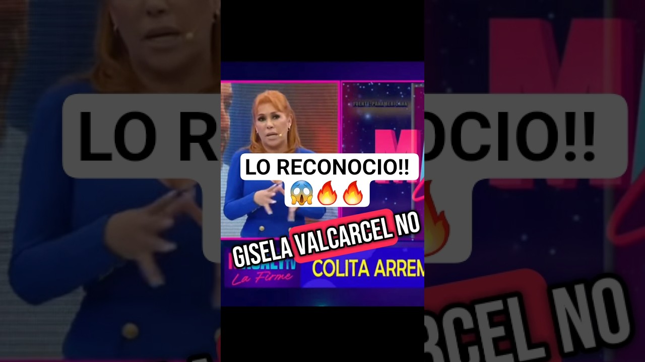 MAGALY MEDINA RECONOCE ESTO DE GISELA VALCARCEL #giselavalcarcel #magalytvlafirme #magalytv