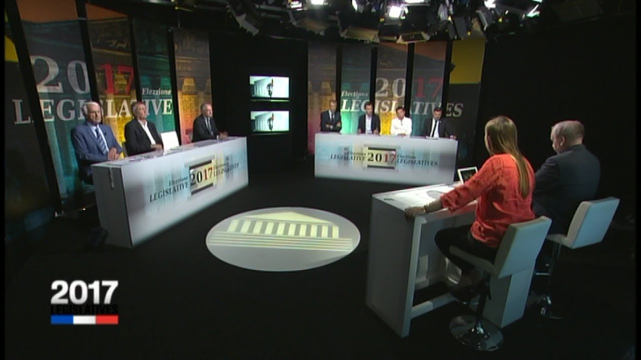 Législatives - Le débat du 1er tour dans la 1ère circonscription de Haute-Corse