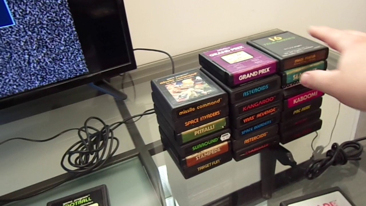 Ebay Sale - Refurbished Atari 2600 in action