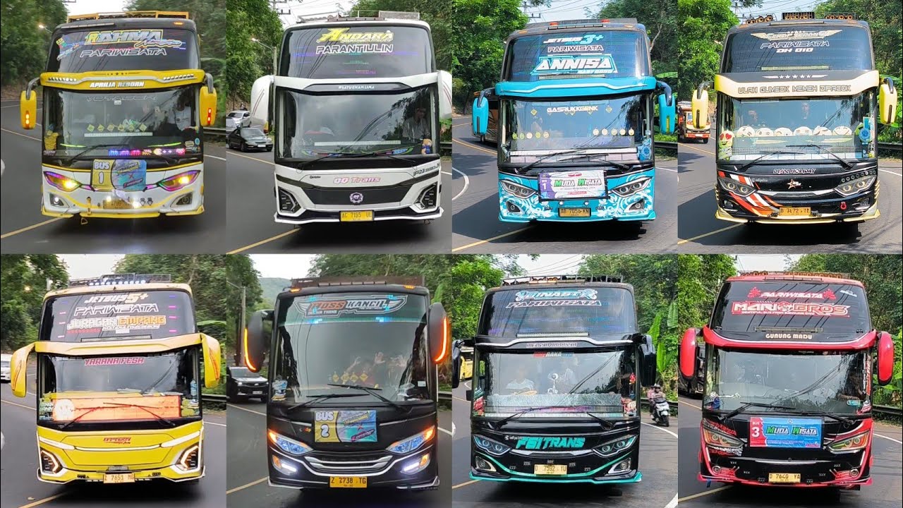SUARA TELOLET BUS RAHMA NURSYIFA QQ TRANS ANDARA ANNISA CEKAP TERANG DINASTY MARIOBROSS 