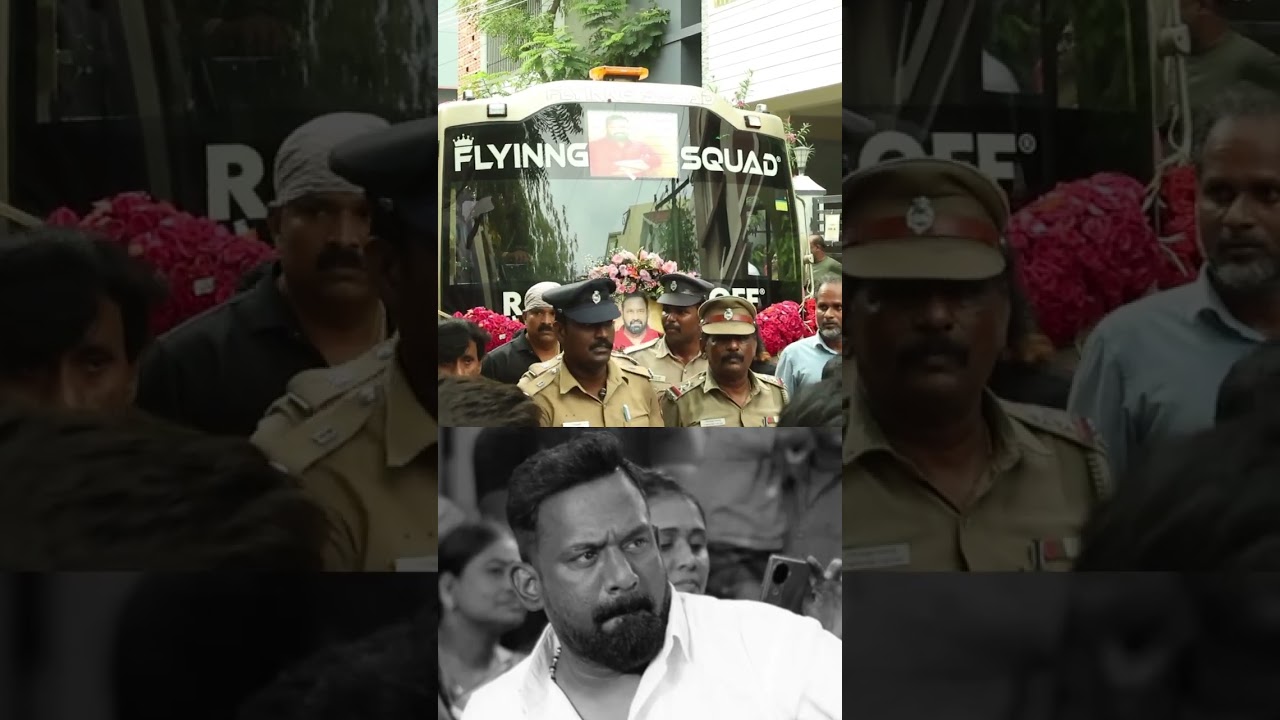 🔴 நெஞ்சை ரணமாக்கும் Robo Shankar -ன் இறுதி ஊர்வலம் | Indraja | Robo Shankar