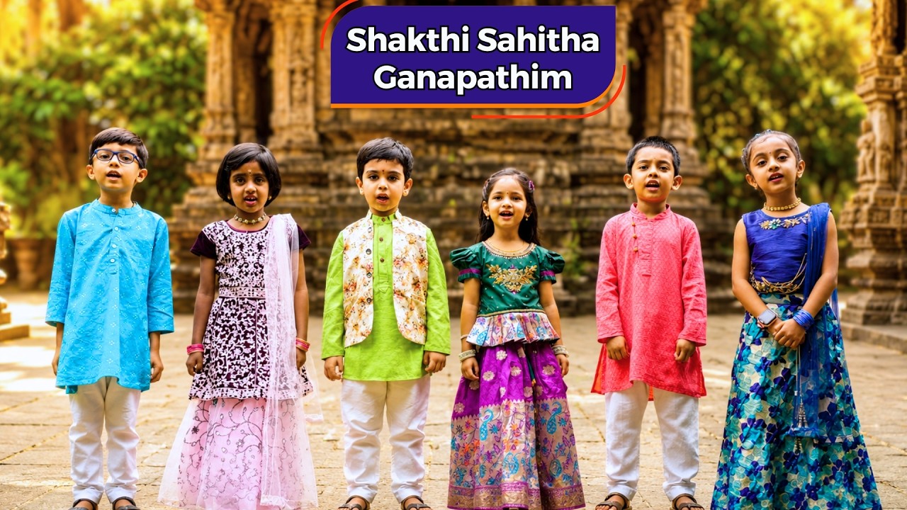 Shakthi Sahitha | Nottu Swara | Vithalayya School of Music | Vijay Krishna D | Children Songs |