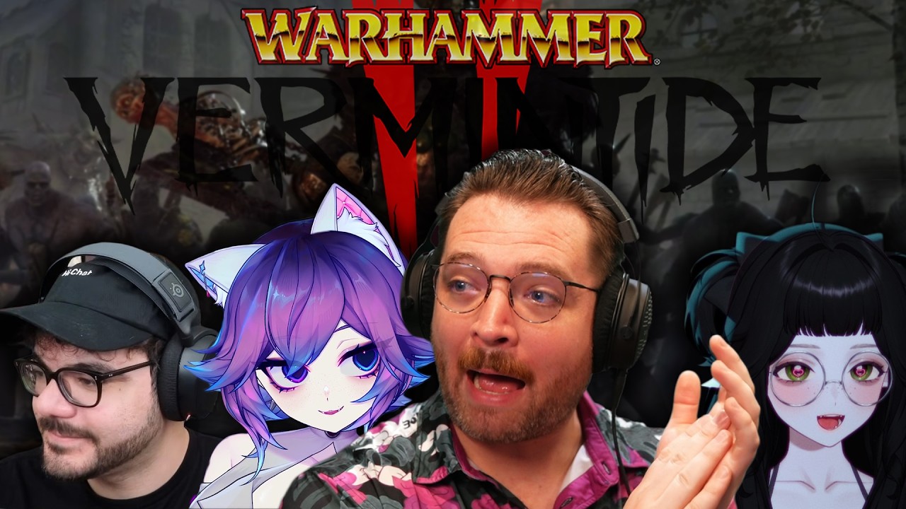 Playing Vermintide 2 with a dwarf, a chaos god, and Ray