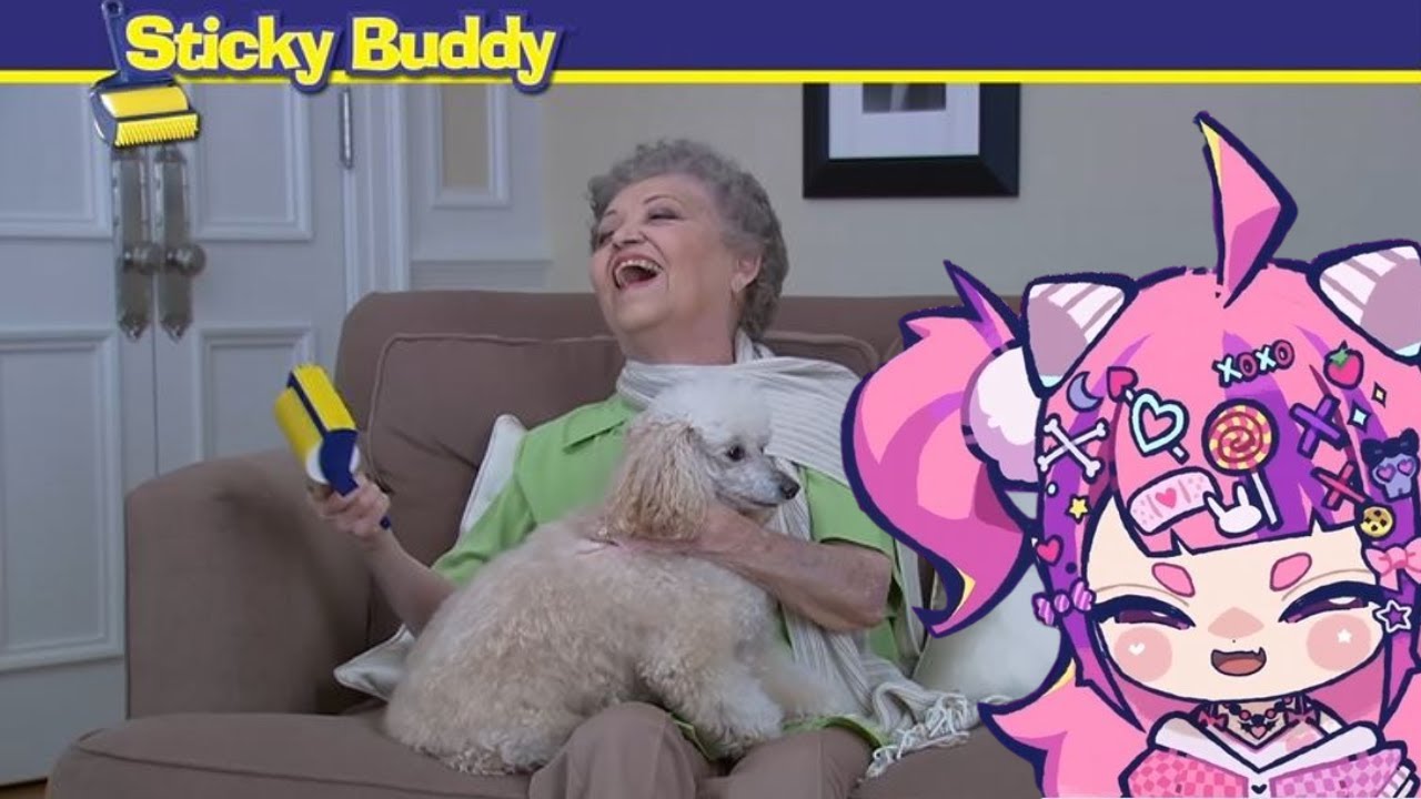 Mouse Cracks and Breaks Cause of Sticky Buddy Grandma