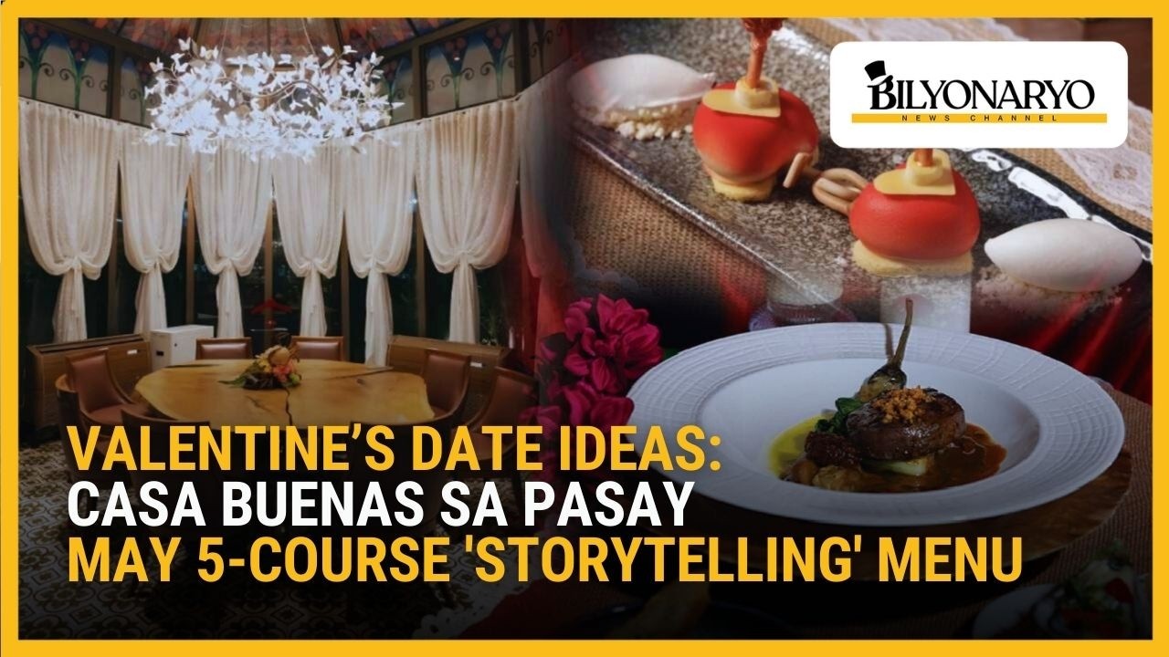 Valentine’s date ideas: Casa Buenas may romantic Filipino-Spanish dining | Agenda