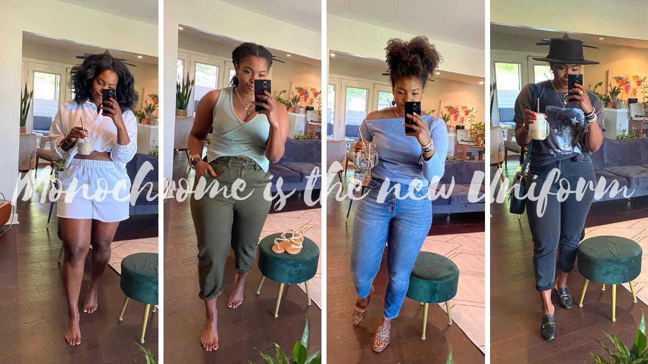 What I Wore This Week || All Things MONOCHROME || LivinFearless