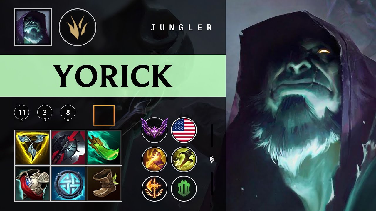 Yorick Jungle vs Shaco - NA Master Patch 26.02