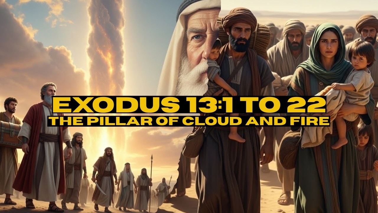 EXODUS 13:1 TO 22 - The Pillar of Cloud and Fire