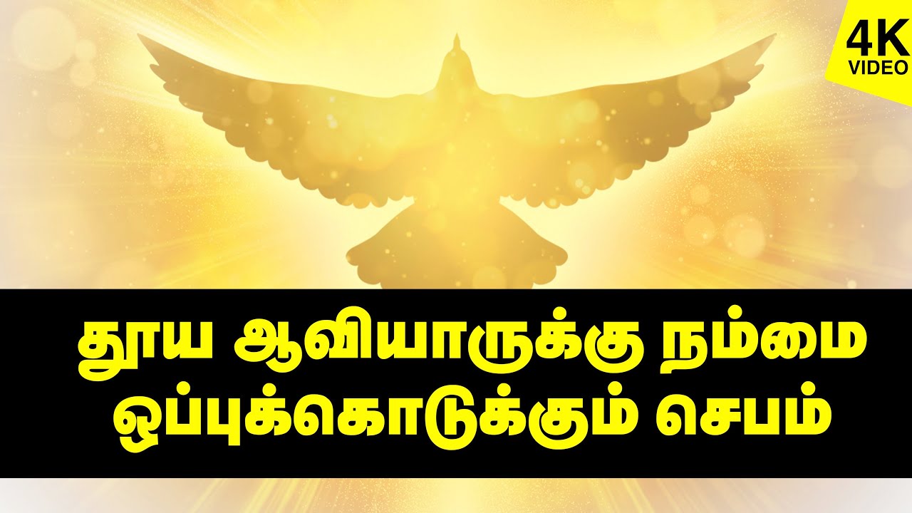 தூய ஆவியாருக்கு நம்மை ஒப்புக்கொடுக்கும் செபம் | 4K VIDEO