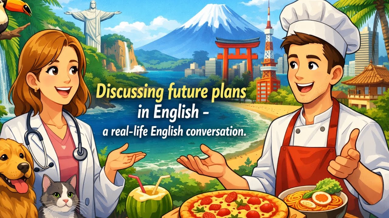 Learn English Conversation About the Future Future Plans, Dreams & Goals  Easy English for Beginners