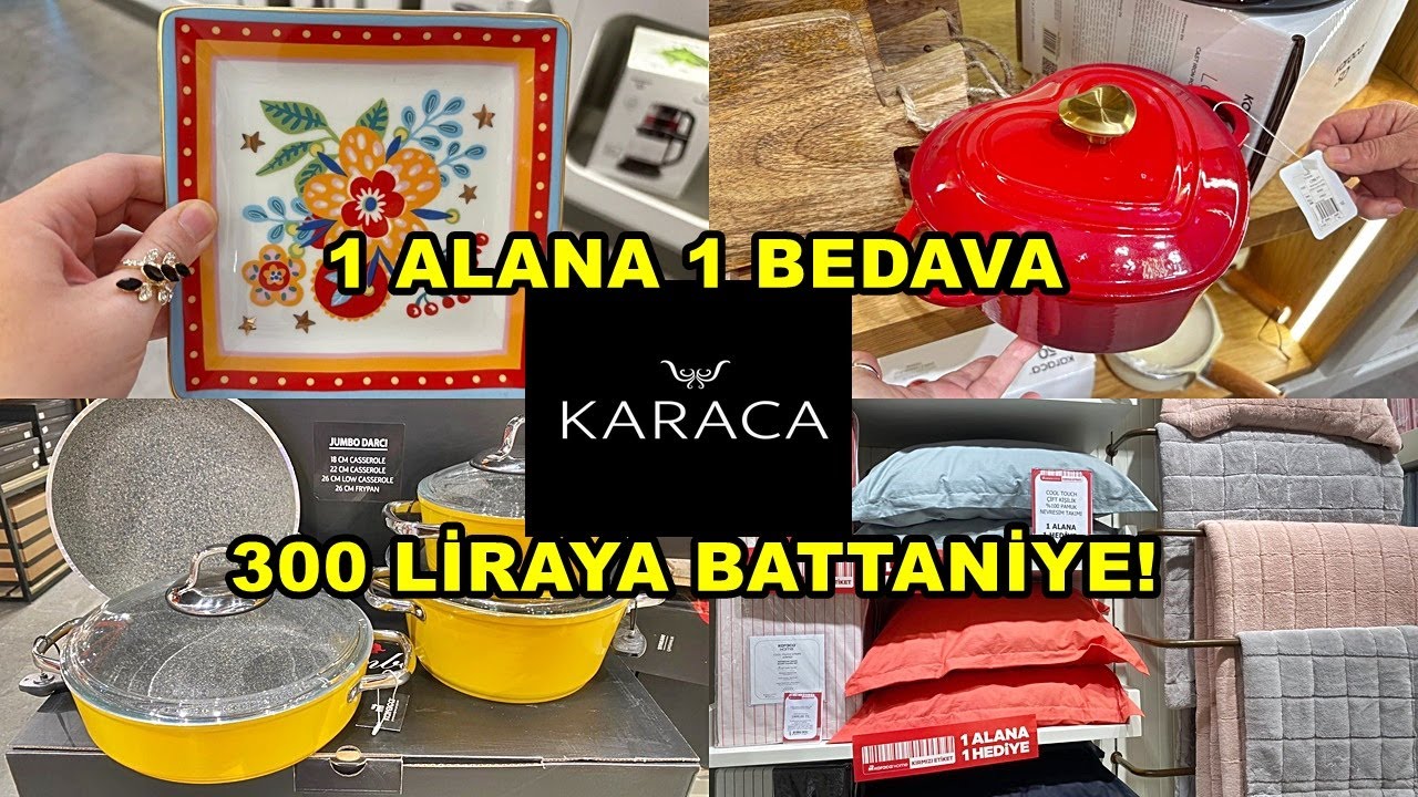 KARACA'DA %50 İNDİRİM❗️/300 LİRAYA BATTANİYELER/600 TL'YE NEVRESİM/1 ALANA 1 BEDAVA/&Ccedil;EYİZ ALIŞVERİŞİ