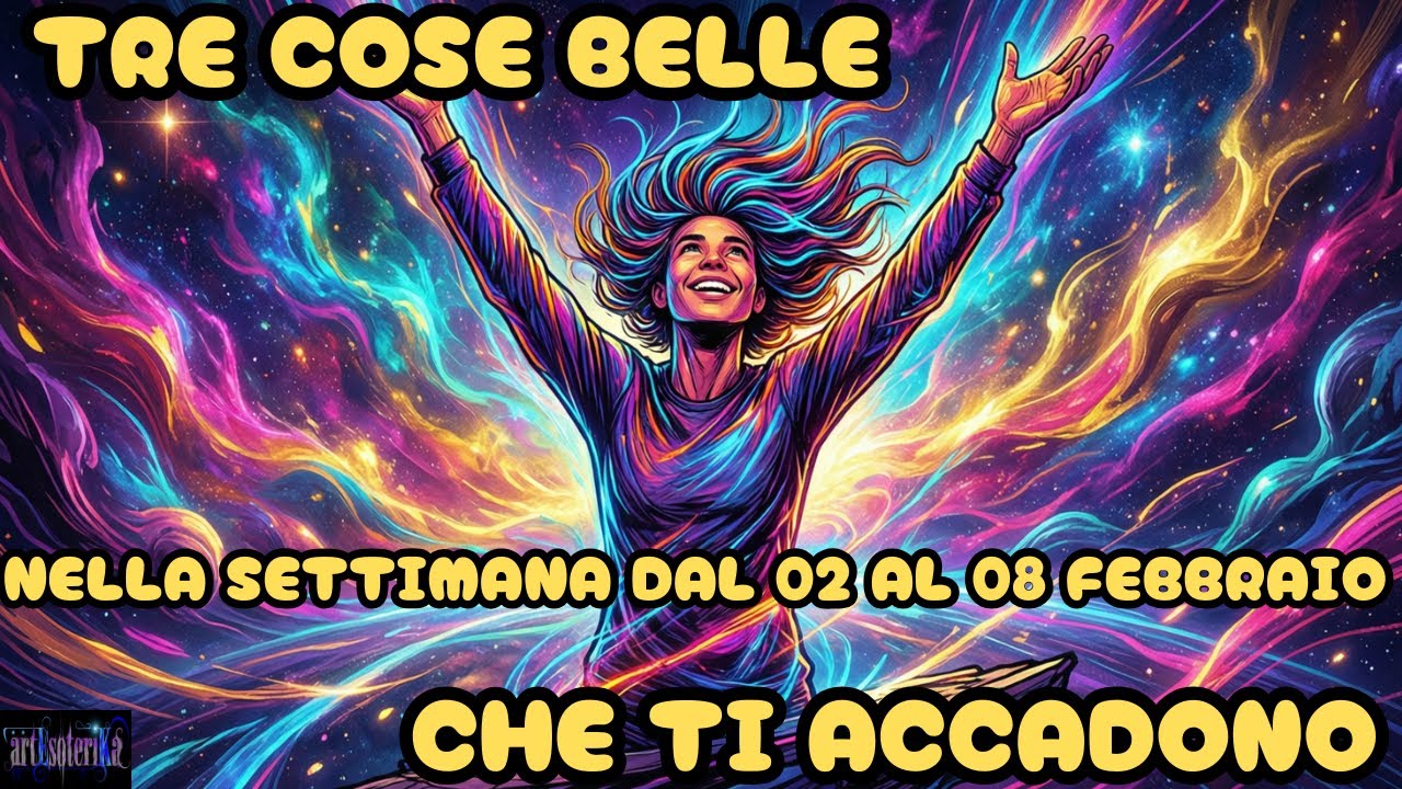 TRE COSE BELLE CHE TI ACCADONO ⚡️NELLA SETTIMANA DAL 02 AL 08 FEBBRAIO⚡️