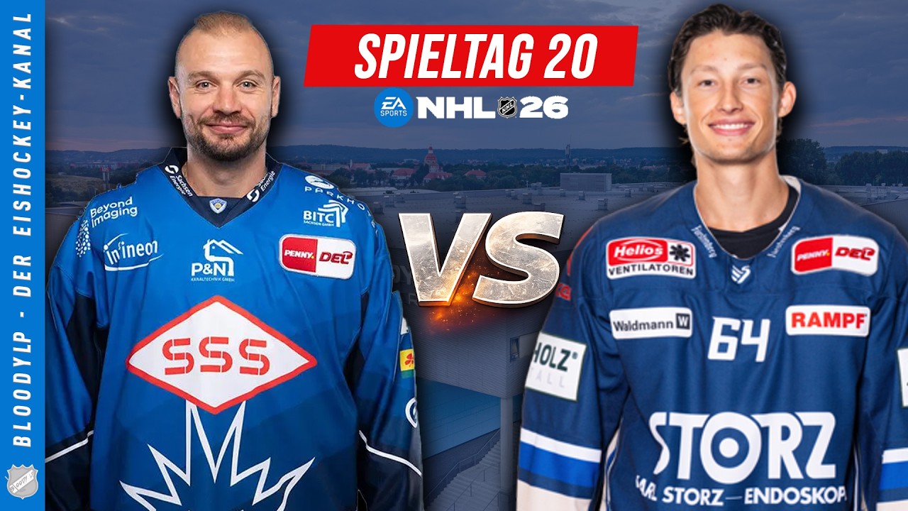🔥 Dresden MUSS punkten! Eislöwen vs Wild Wings | Spieltag 20 | NHL 26